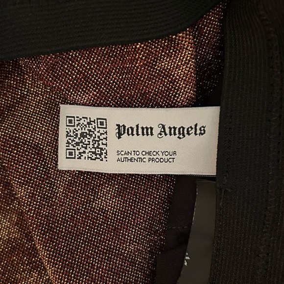 Palm Angels Size Medium Pants Relaxed Fit Black with Gold Stars - Picture 7 of 12